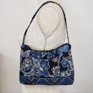 Vera Bradley Purse - Molly Windsor Navy Blue Paisley